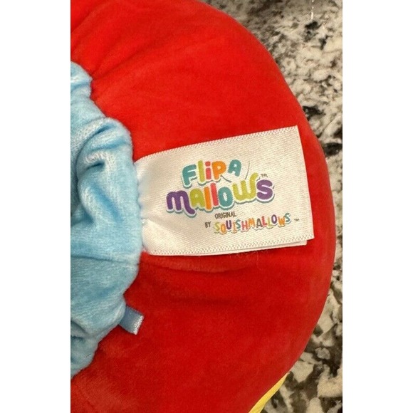Squishmallows Flip A Mallows 8" Aika The Axolotl & Floyd The French Fries Plush - Picture 3 of 5